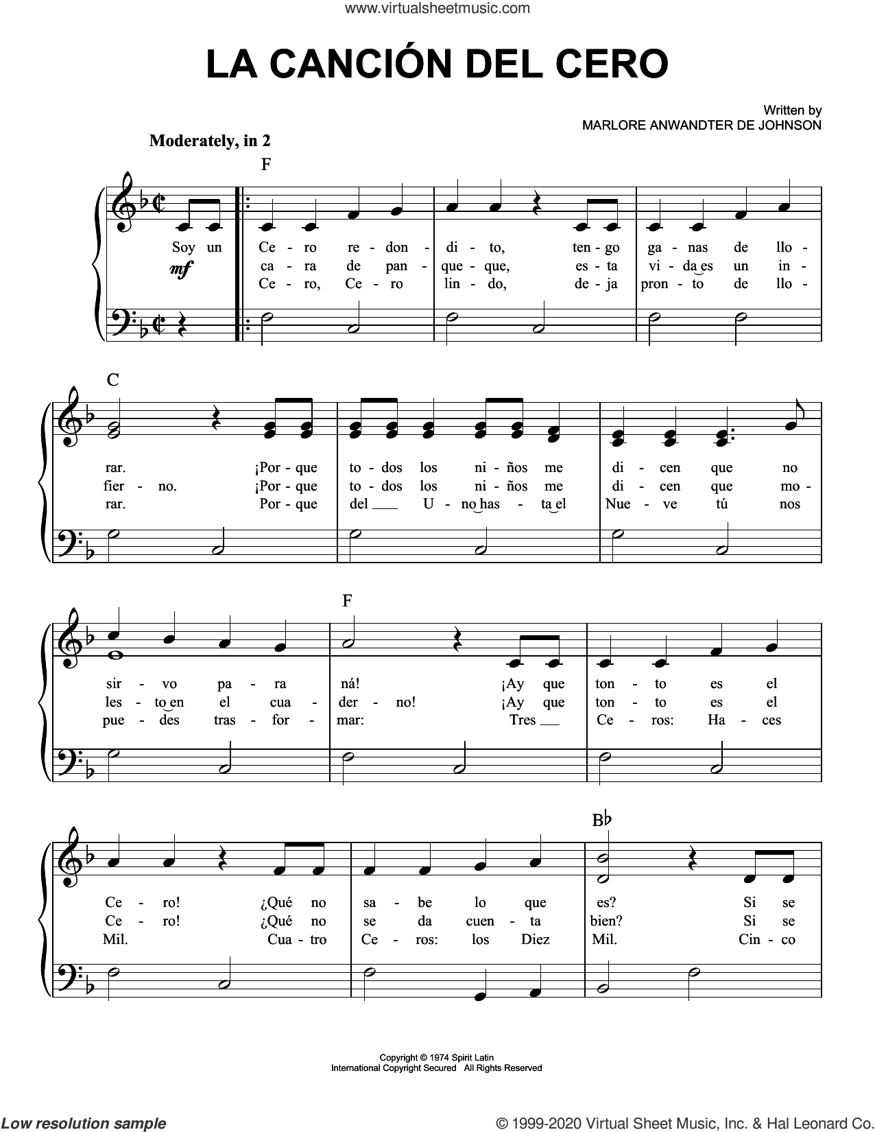 La Cancion Del Cero