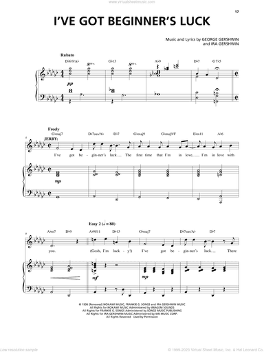 I've Got Beginner's Luck (from An American In Paris)