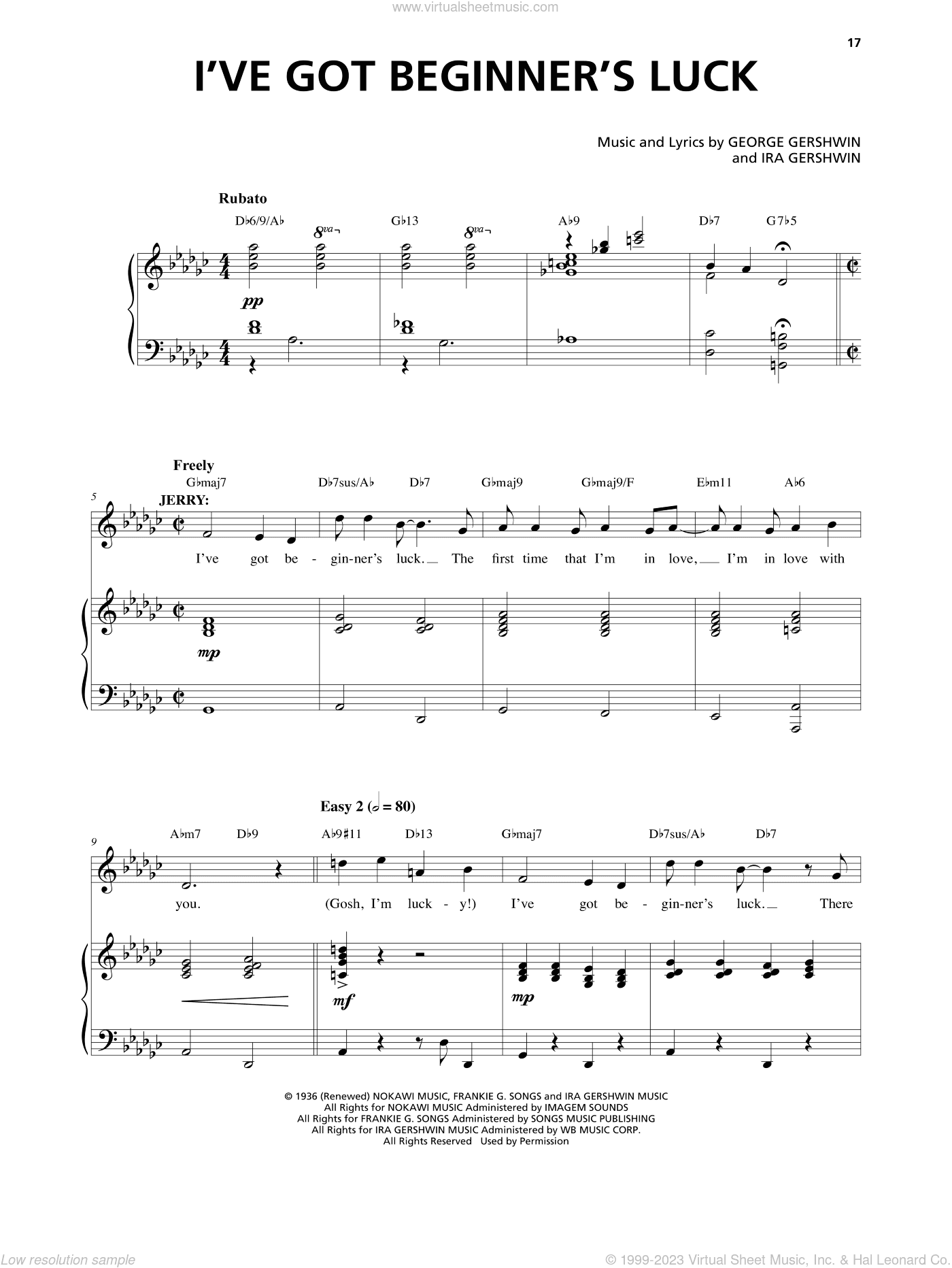I've Got Beginner's Luck (from An American In Paris)
