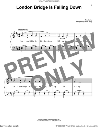 London Bridge (arr. Denes Agay)