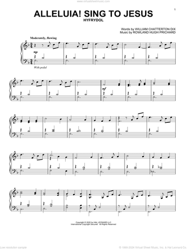 Alleluia! Sing To Jesus