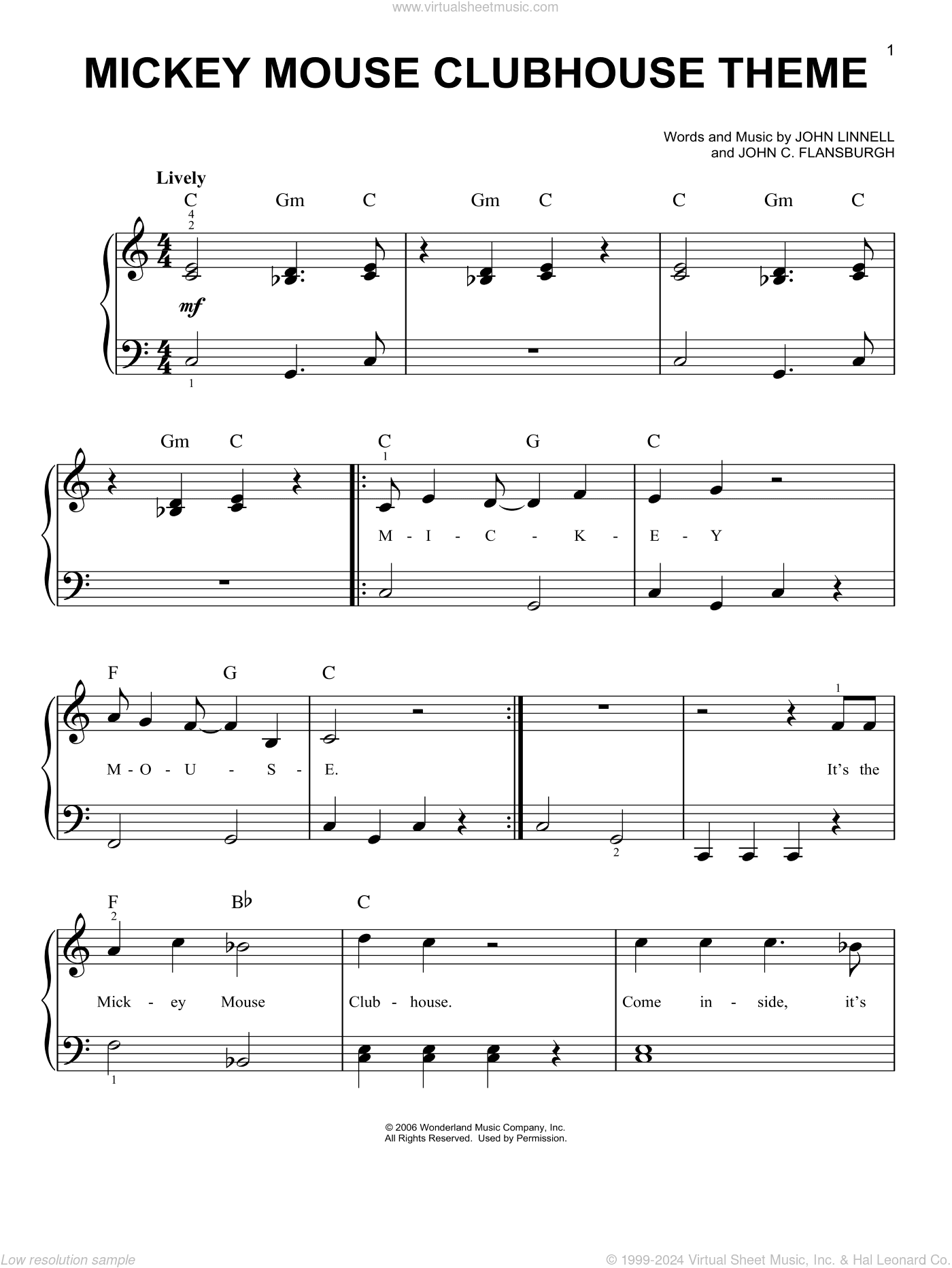 Mickey Mouse Clubhouse Theme