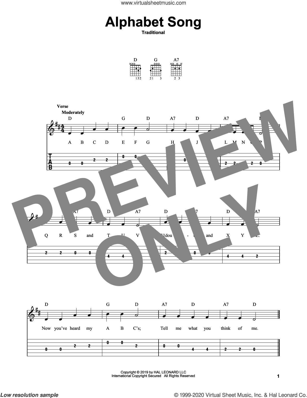 Alphabet Song