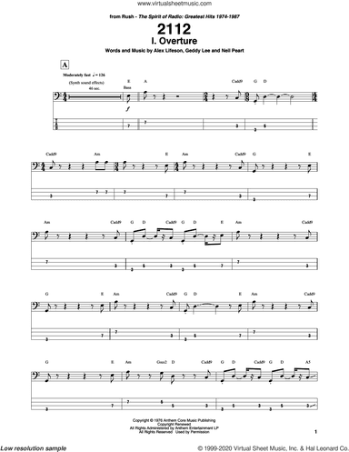 2112 - I. Overture