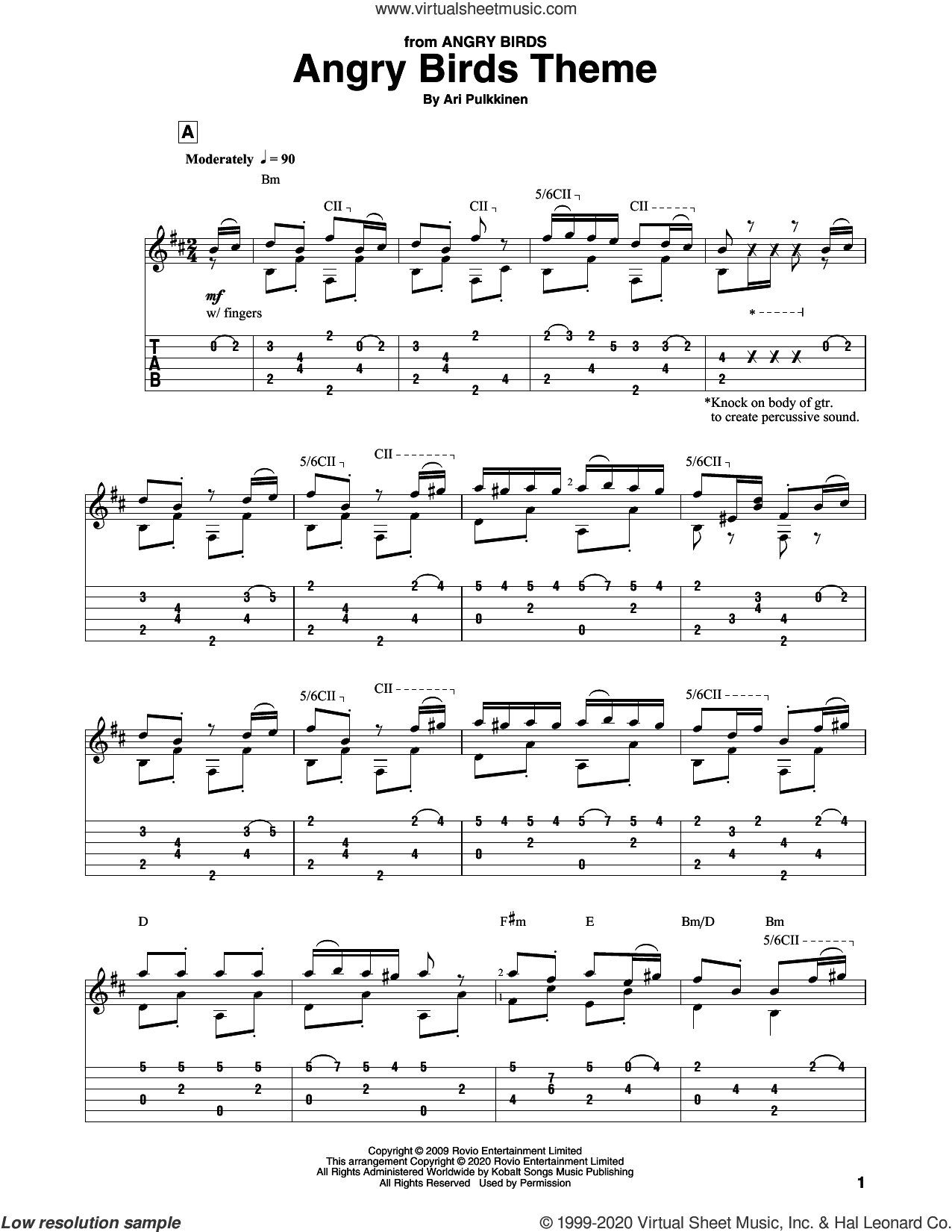 Angry Birds Theme