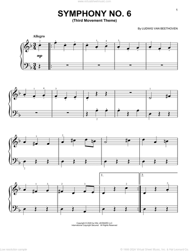 Symphony No. 6 In F Major ("Pastoral") Third Movement