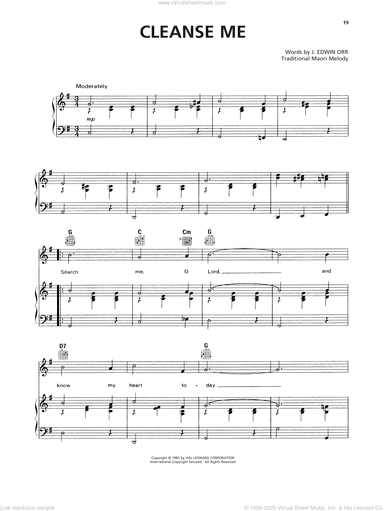 Cleanse Me (Search Me, O God)
