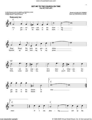 Get Me To The Church On Time (from My Fair Lady)