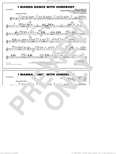 I Wanna Dance with Somebody (arr. Conaway and Holt)