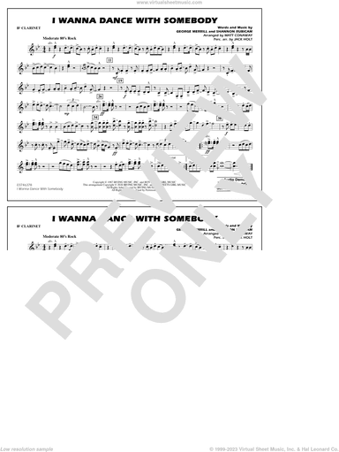 I Wanna Dance with Somebody (arr. Conaway and Holt)