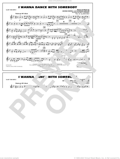 I Wanna Dance with Somebody (arr. Conaway and Holt)