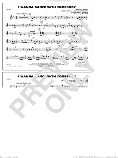 I Wanna Dance with Somebody (arr. Conaway and Holt)