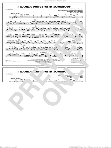 I Wanna Dance with Somebody (arr. Conaway and Holt)