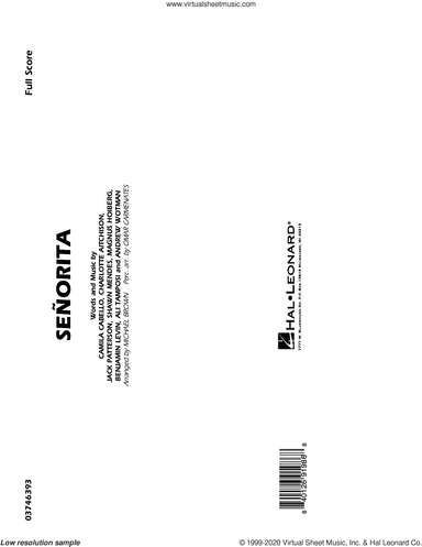 Se&#241;orita (arr. Carmenates and Brown)