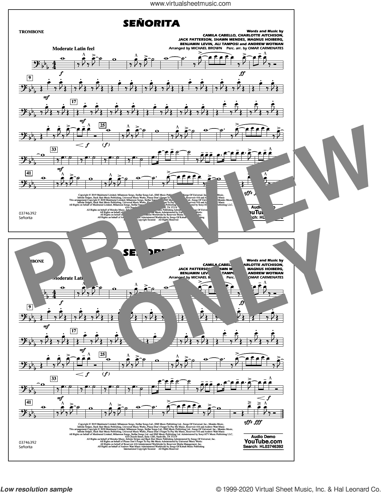 Se&#241;orita (arr. Carmenates and Brown)