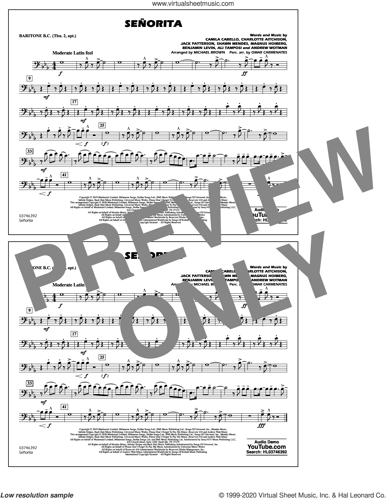 Se&#241;orita (arr. Carmenates and Brown)