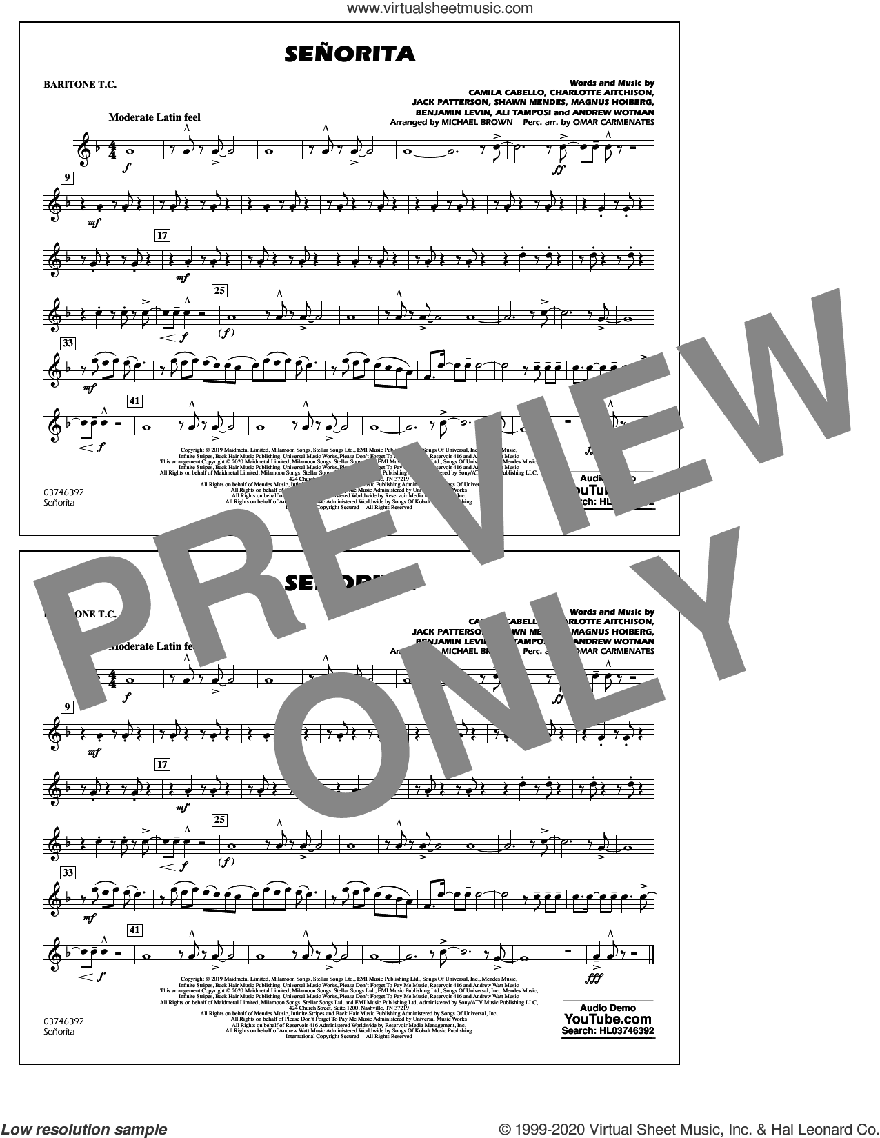 Se&#241;orita (arr. Carmenates and Brown)