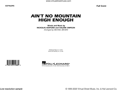 Ain't No Mountain High Enough (arr. Michael Brown)