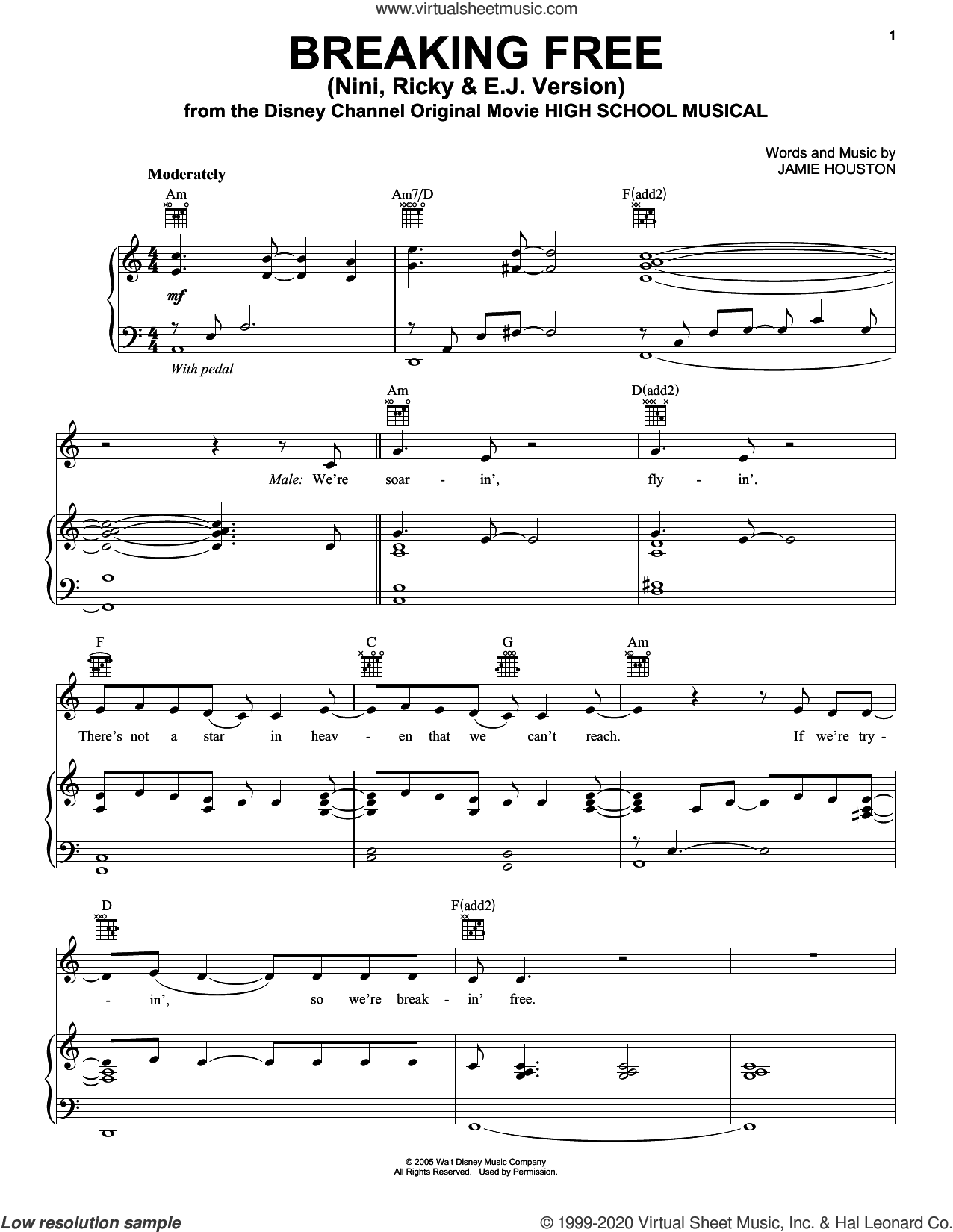 Breaking Free (from High School Musical: The Musical: The Series)
