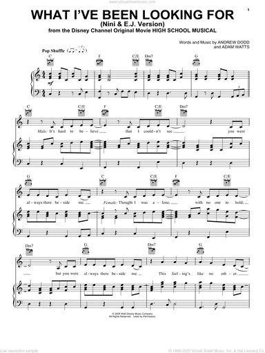 What I've Been Looking For (from High School Musical: The Musical: The Series)