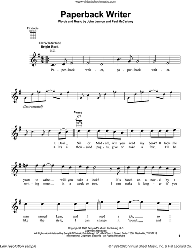 Paperback Writer