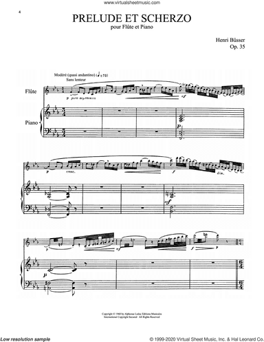 Prelude Et Scherzo, Op. 35