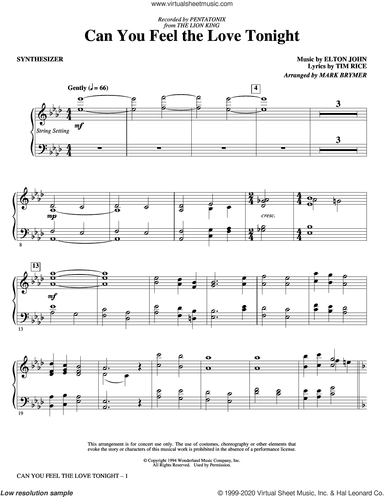 Can You Feel the Love Tonight? (from The Lion King) (arr. Mark Brymer)