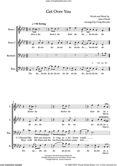 Get Over You (arr. Craig McLeish)