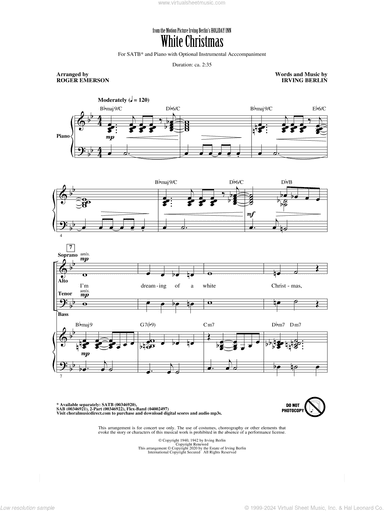 White Christmas (from Holiday Inn) (arr. Roger Emerson)