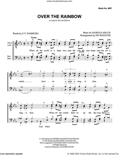 Over the Rainbow (arr. Ed Waesche)