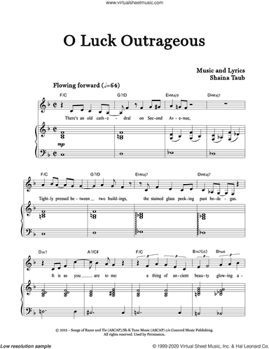 O Luck Outrageous