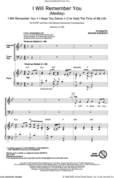 I Will Remember You (Medley)