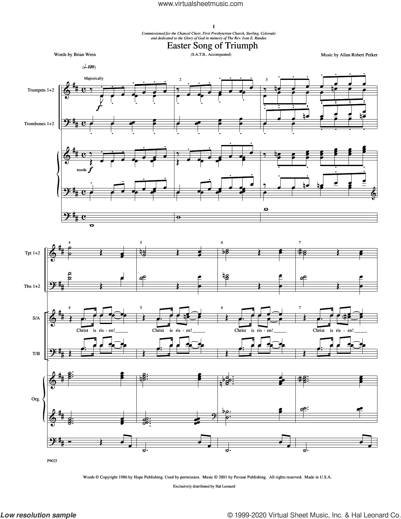 Easter Song Of Triumph (COMPLETE)
