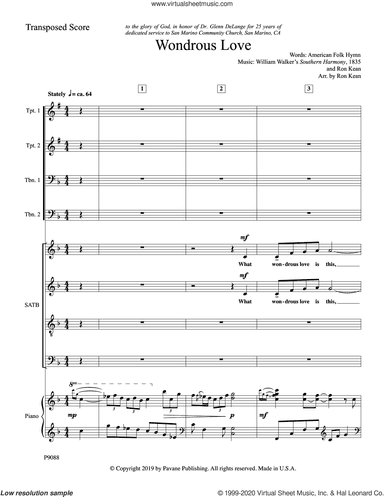 Wondrous Love (COMPLETE)