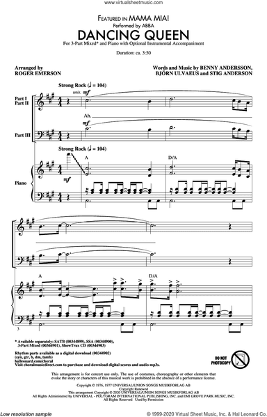 Dancing Queen (from Mamma Mia!) (arr. Roger Emerson)