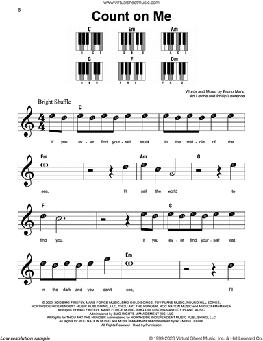 Count On Me, (beginner)