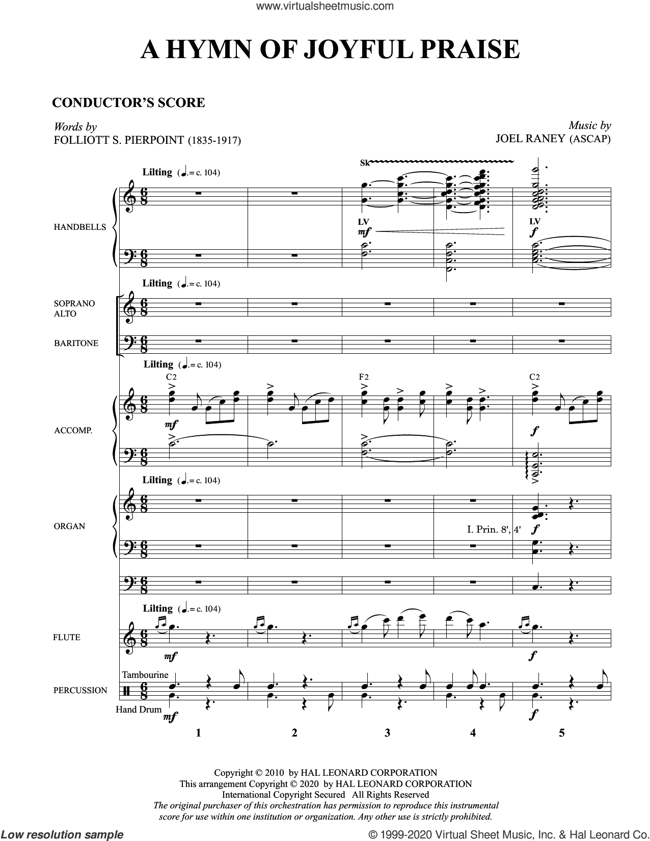 A Hymn of Joyful Praise (COMPLETE)