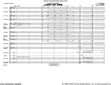Light My Fire (arr. Paul Murtha) (COMPLETE)