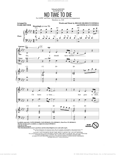 No Time To Die (arr. Mark Brymer)