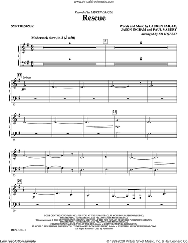 Rescue (arr. Ed Lojeski) (complete set of parts)
