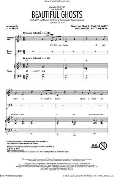 Beautiful Ghosts (from the Motion Picture Cats) (arr. Mac Huff)