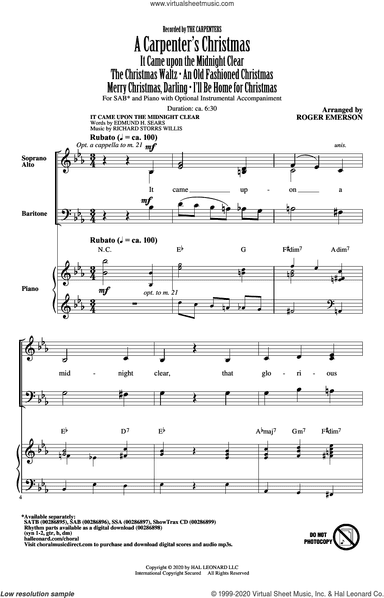 A Carpenter's Christmas (arr. Roger Emerson)