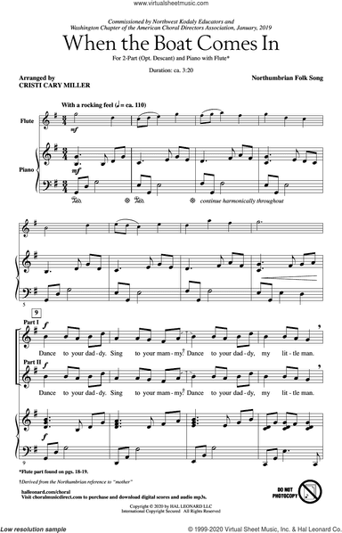 When The Boat Comes In (arr. Cristi Cary Miller)