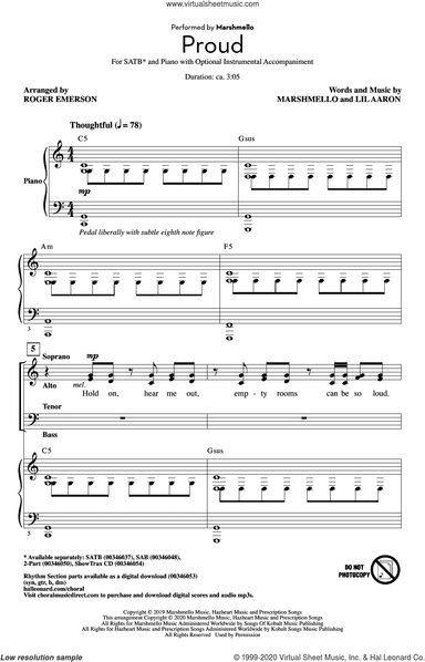 Proud (arr. Roger Emerson)