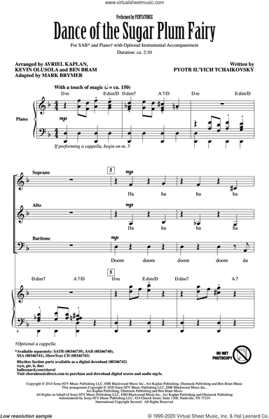 Dance Of The Sugar Plum Fairy (arr. Mark Brymer)