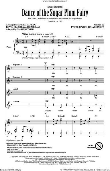 Dance Of The Sugar Plum Fairy (arr. Mark Brymer)