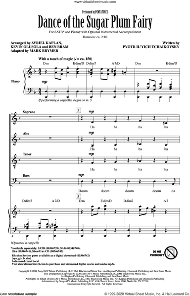 Dance Of The Sugar Plum Fairy (arr. Mark Brymer)