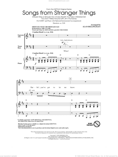 Songs from Stranger Things (arr. Alan Billingsley)