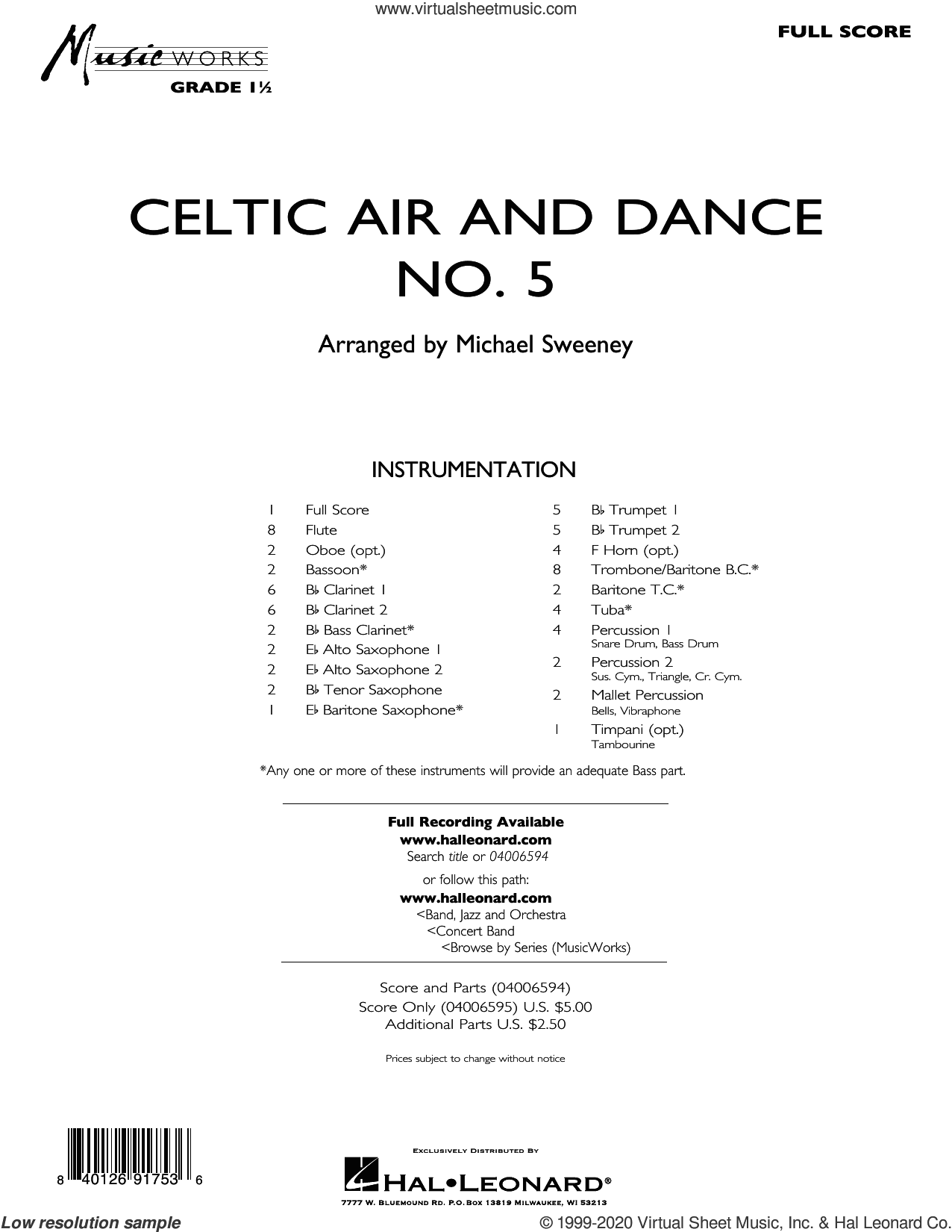 Celtic Air and Dance No. 5 (COMPLETE)