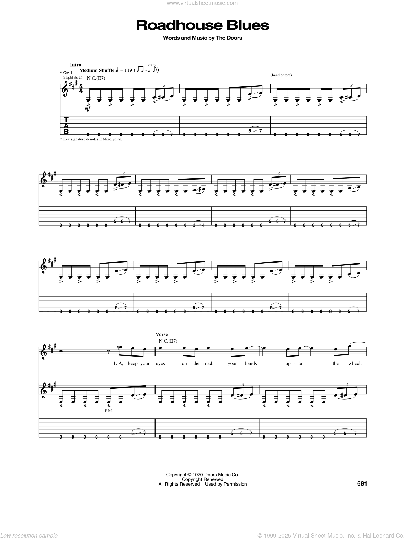 Roadhouse Blues